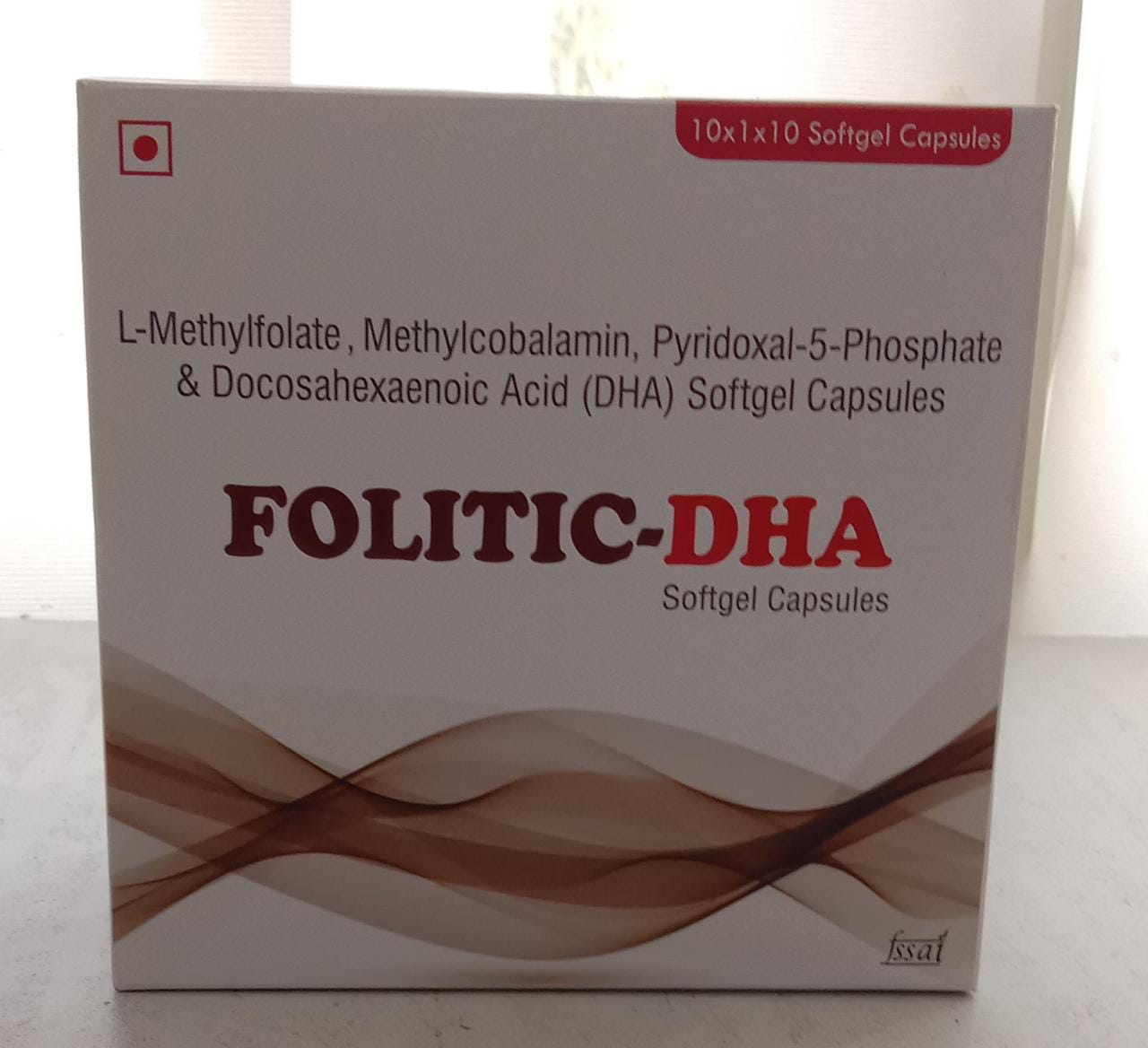 L-Methylfolate+Methylcobalamin+Pyridoxal-5-Phosphate+Docosahexaenoic Acid (DHA) Softgel Capsules